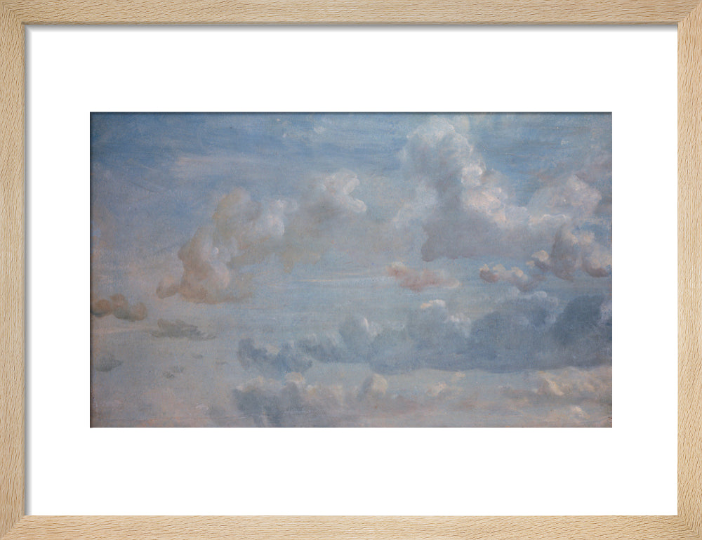 Cloud Study (art print, small, natural)