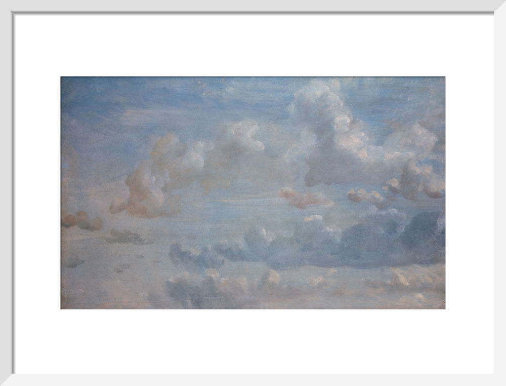 Cloud Study (art print, medium, white)