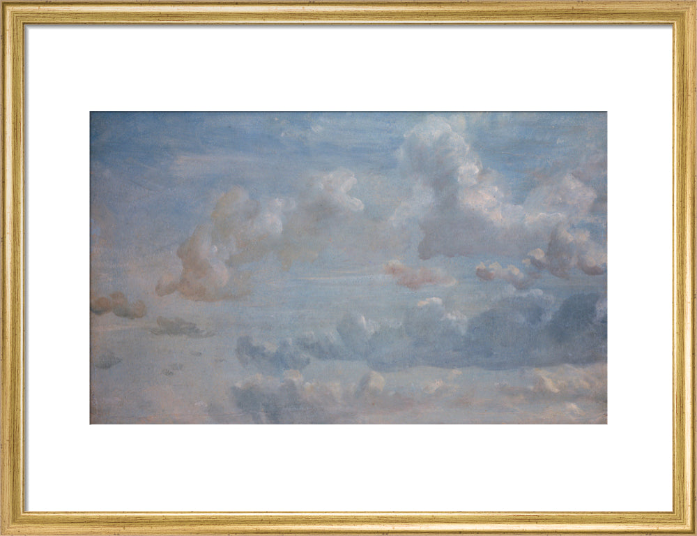 Cloud Study (art print, medium, gold)
