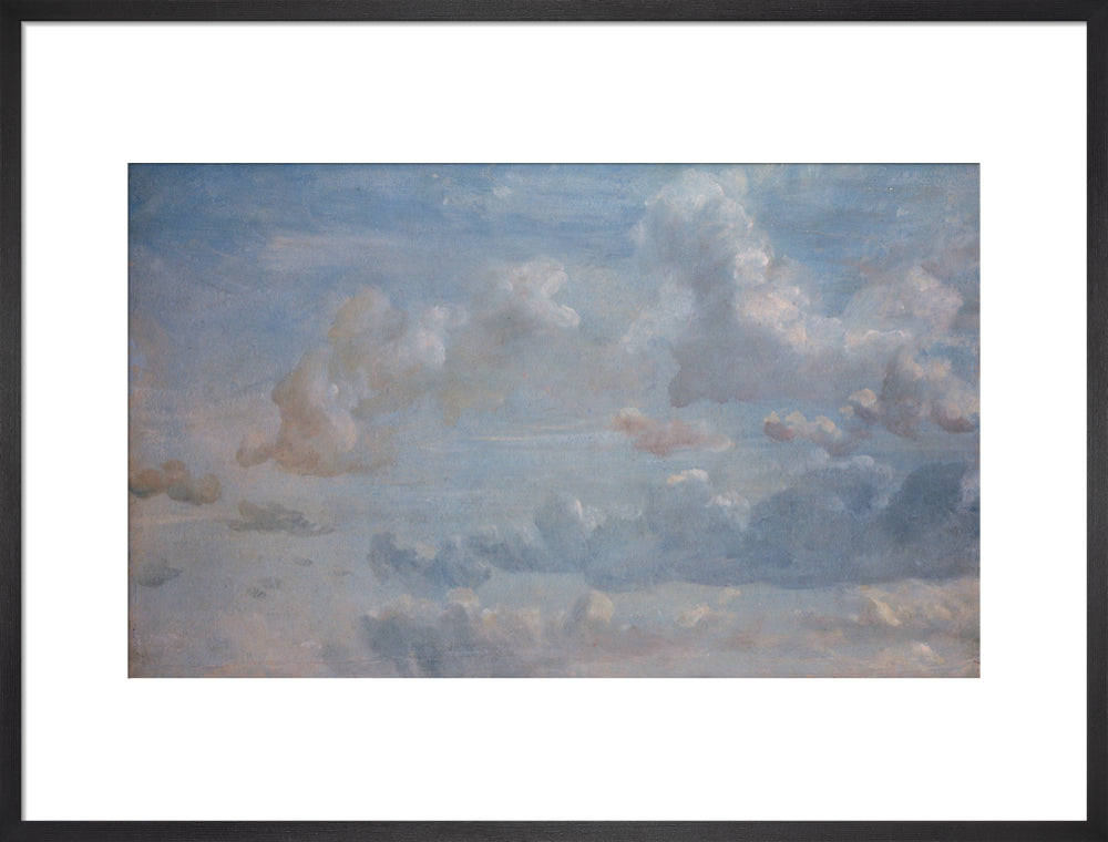 Cloud Study (art print, large, black)