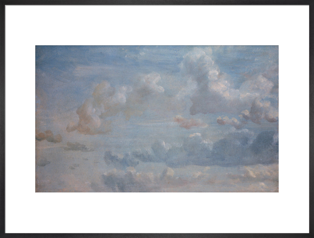 Cloud Study (art print, extra large, black)