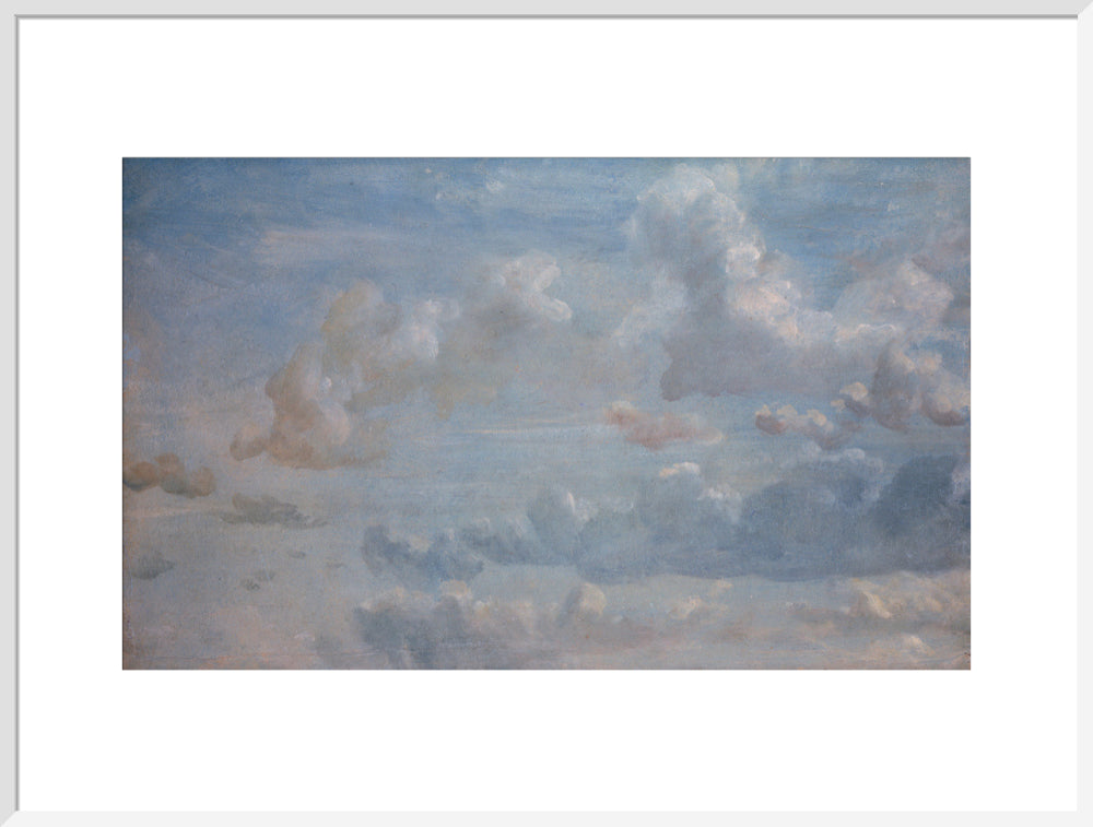 Cloud Study (art print, extra large, white)