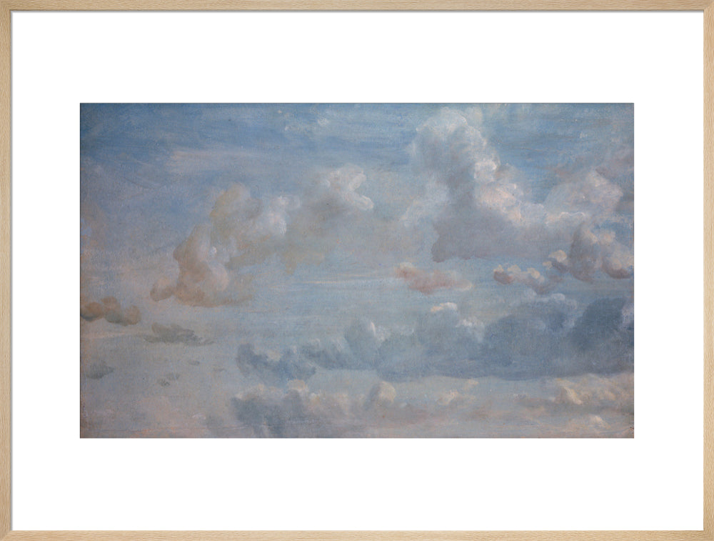 Cloud Study (art print, extra large, natural)