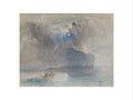 On Lake Lucerne looking towards Fluelen (art print, small, unframed)