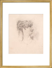 Load image into Gallery viewer, Lavinia de Irujo in profile, facing right
