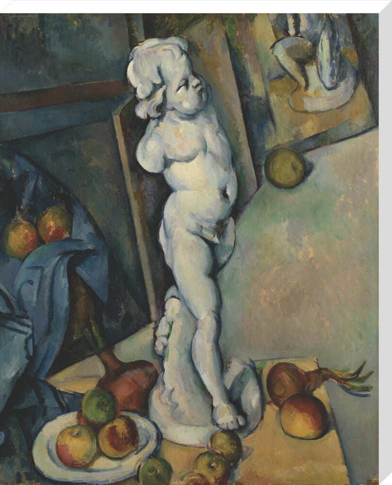 Still Life with Plaster Cupid (stretched canvas, extra large, unframed)