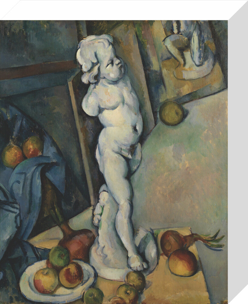 Still Life with Plaster Cupid (stretched canvas, small, unframed)