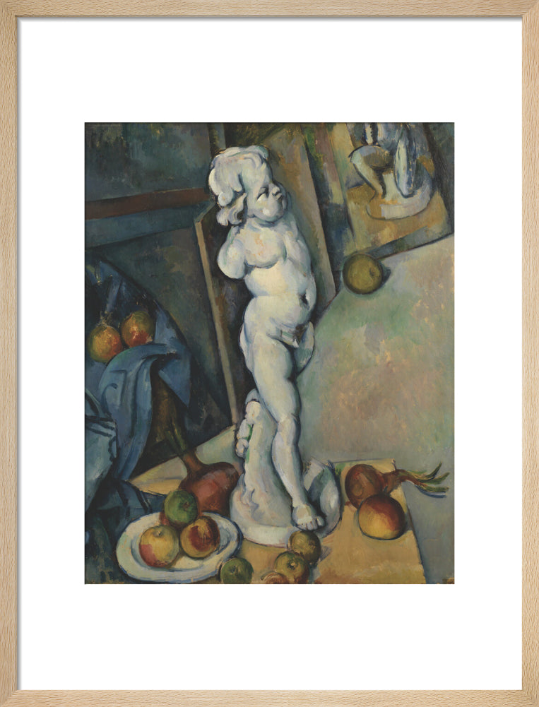 Still Life with Plaster Cupid (art print, medium, natural)