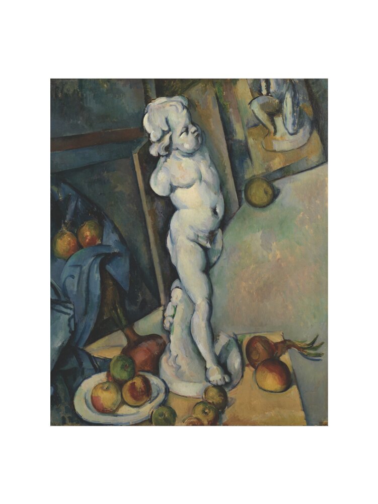Still Life with Plaster Cupid (art print, medium, unframed)