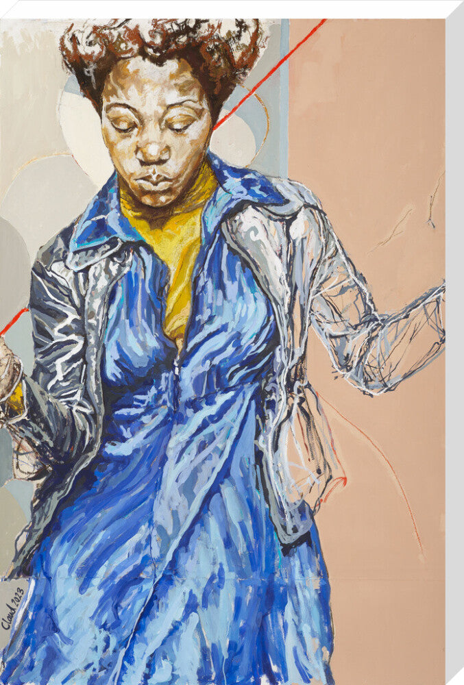 Blues Dance, 2023 (stretched canvas, extra large, unframed)
