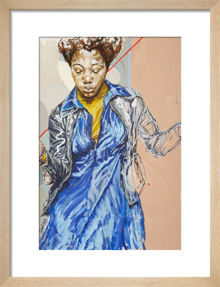Blues Dance, 2023 (art print, small, natural)