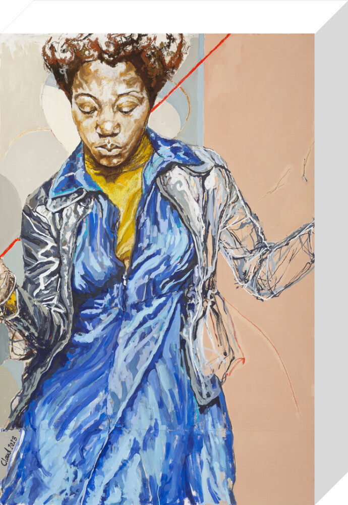 Blues Dance, 2023 (stretched canvas, small, unframed)