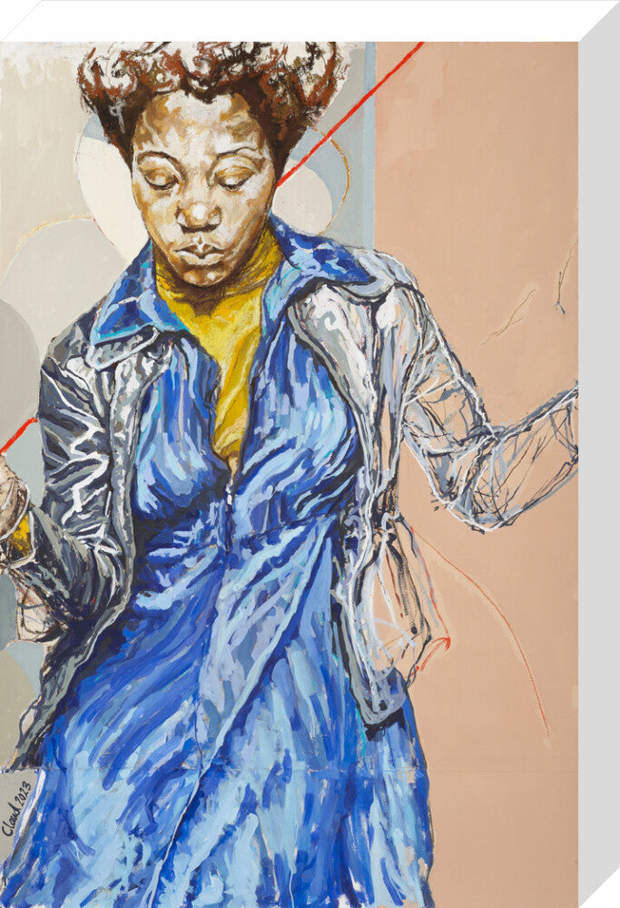 Blues Dance, 2023 (stretched canvas, medium, unframed)