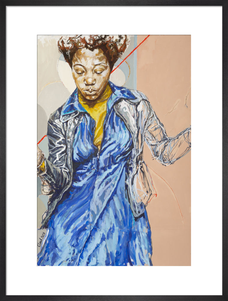 Blues Dance, 2023 (art print, large, black)