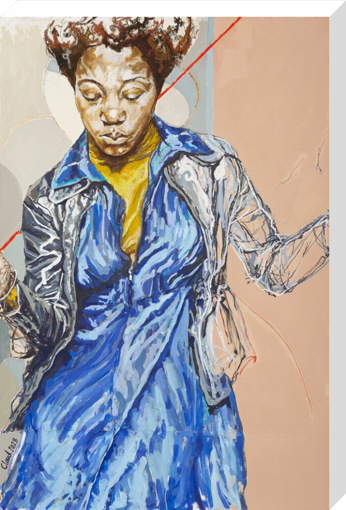 Blues Dance, 2023 (stretched canvas, large, unframed)