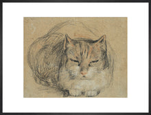 Load image into Gallery viewer, David Wilkie, Cat - study for &#39;The Cut Finger&#39;
