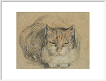 Load image into Gallery viewer, David Wilkie, Cat - study for &#39;The Cut Finger&#39;
