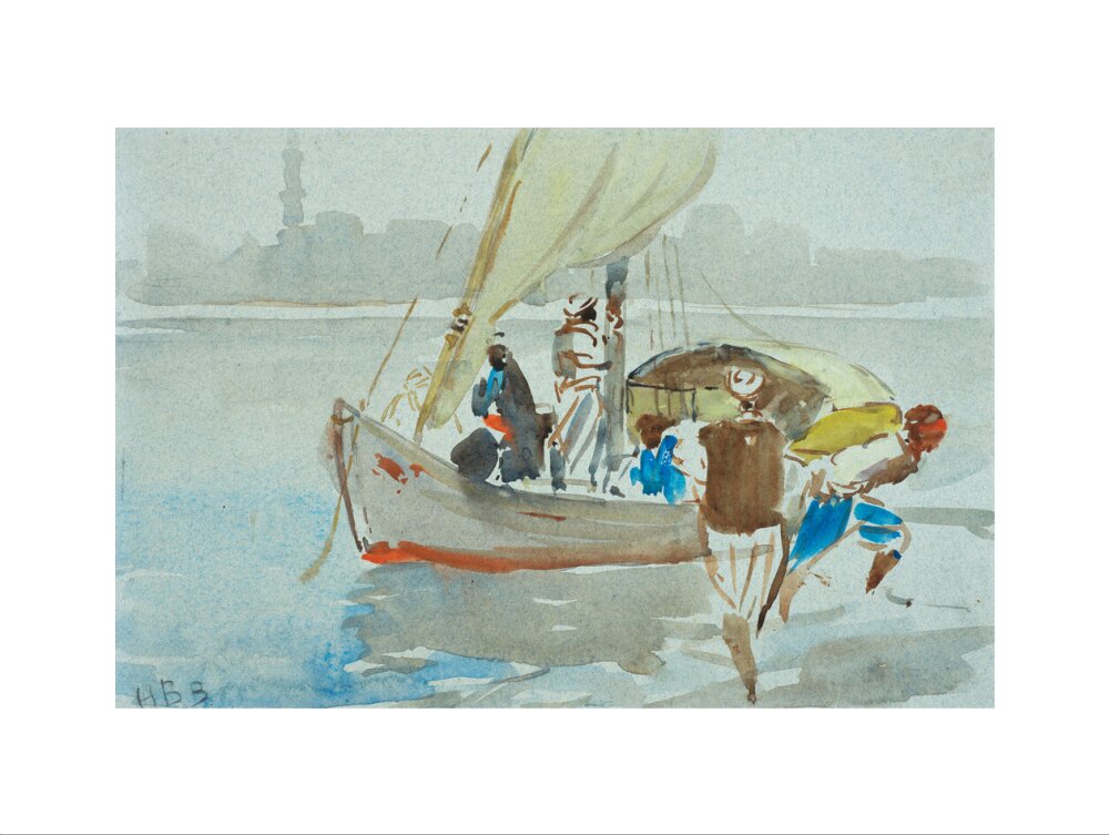 View of Cairo (art print, extra large, unframed)