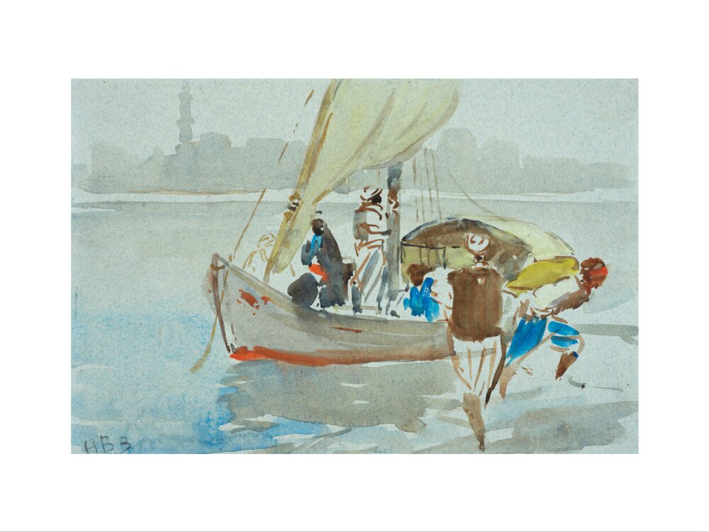 View of Cairo (art print, small, unframed)