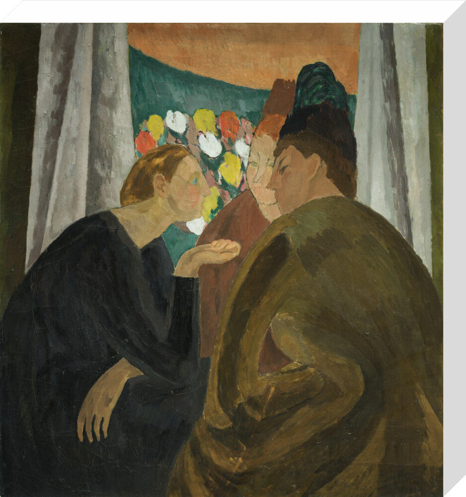 A Conversation (stretched canvas, medium, unframed)