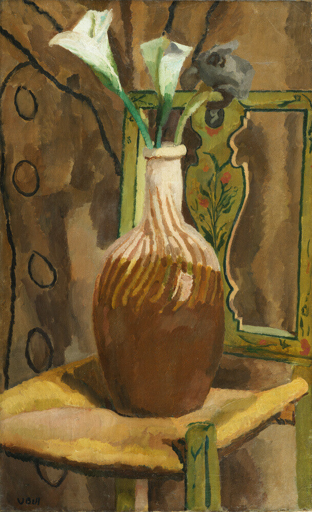 Arum Lilies and Iris