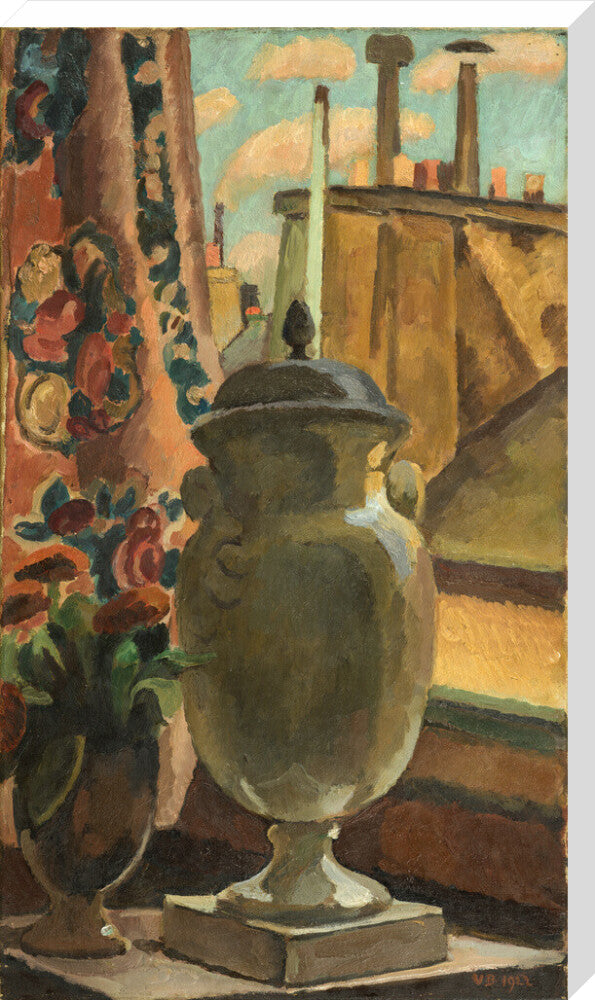 Still Life at a Window (stretched canvas, extra large, unframed)
