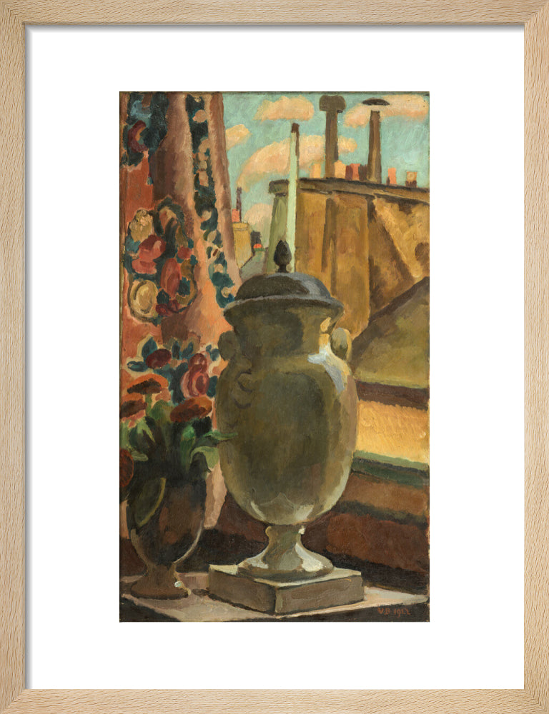 Still Life at a Window (art print, small, natural)