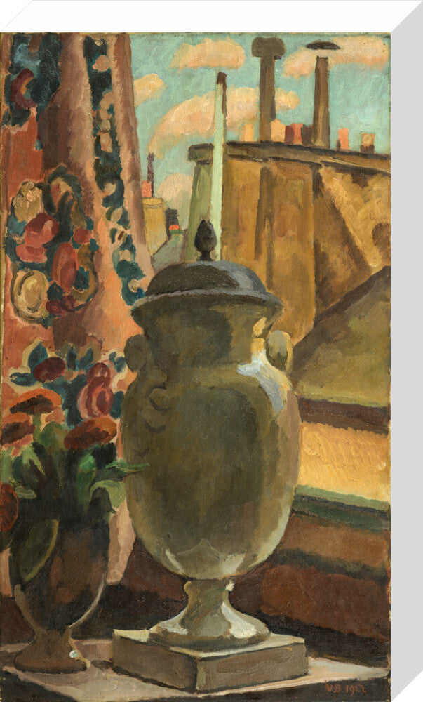 Still Life at a Window (stretched canvas, medium, unframed)