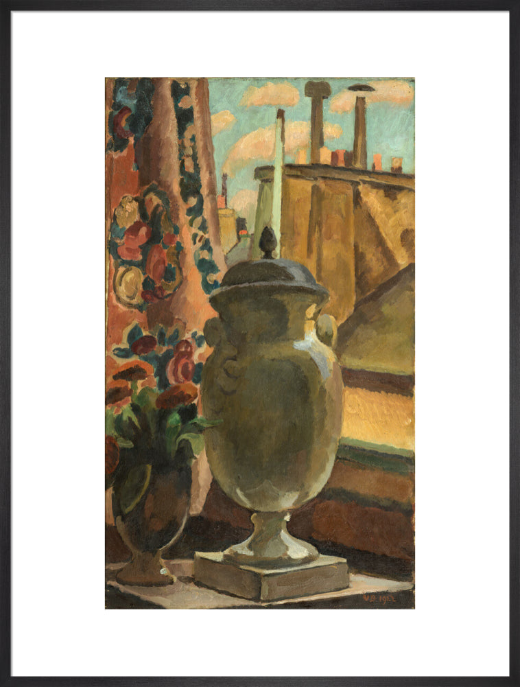 Still Life at a Window (art print, extra large, black)