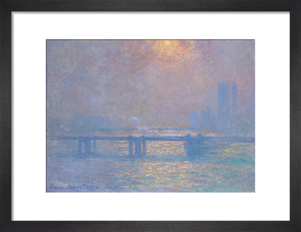 Charing Cross Bridge. The Thames