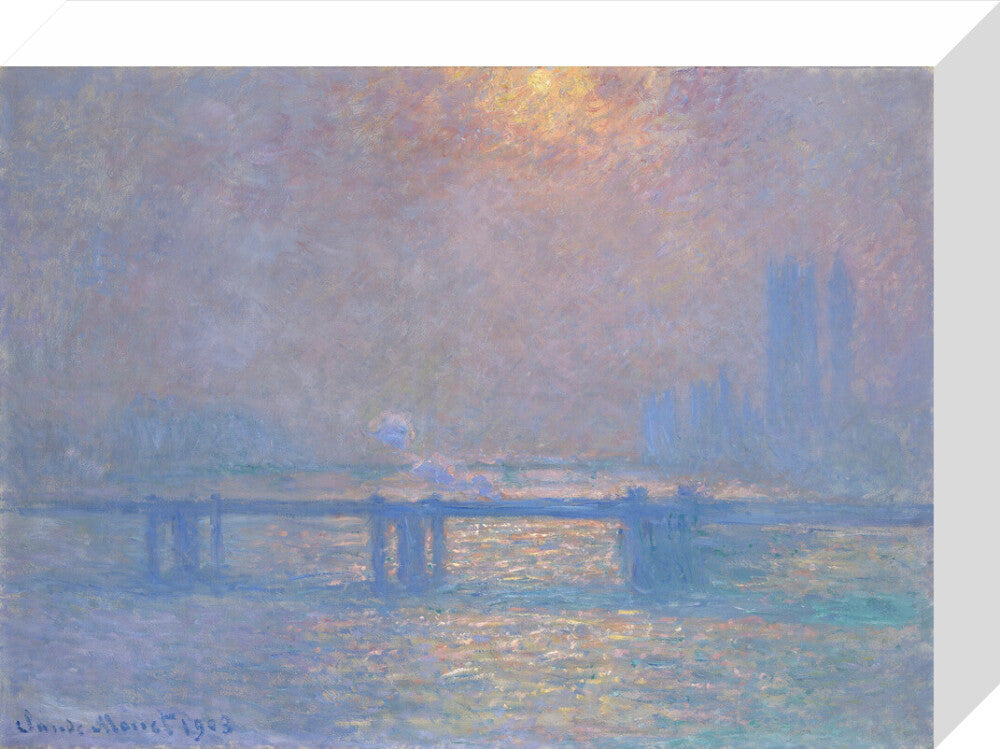 Charing Cross Bridge. The Thames