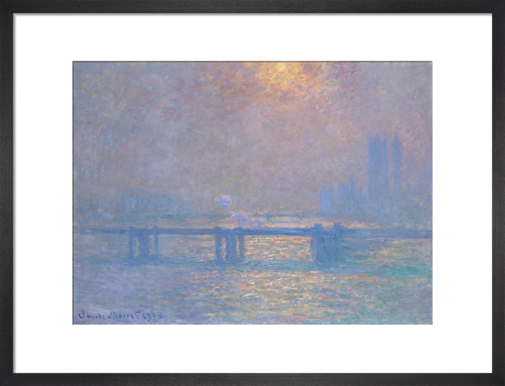 Charing Cross Bridge. The Thames