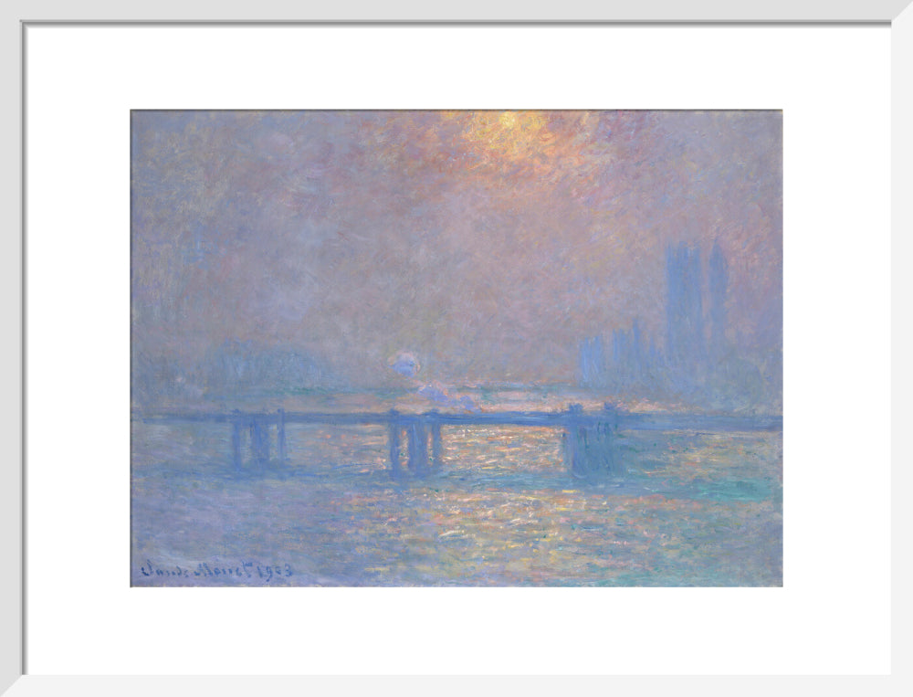 Charing Cross Bridge. The Thames