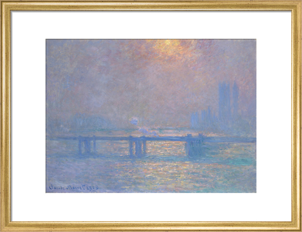 Charing Cross Bridge. The Thames