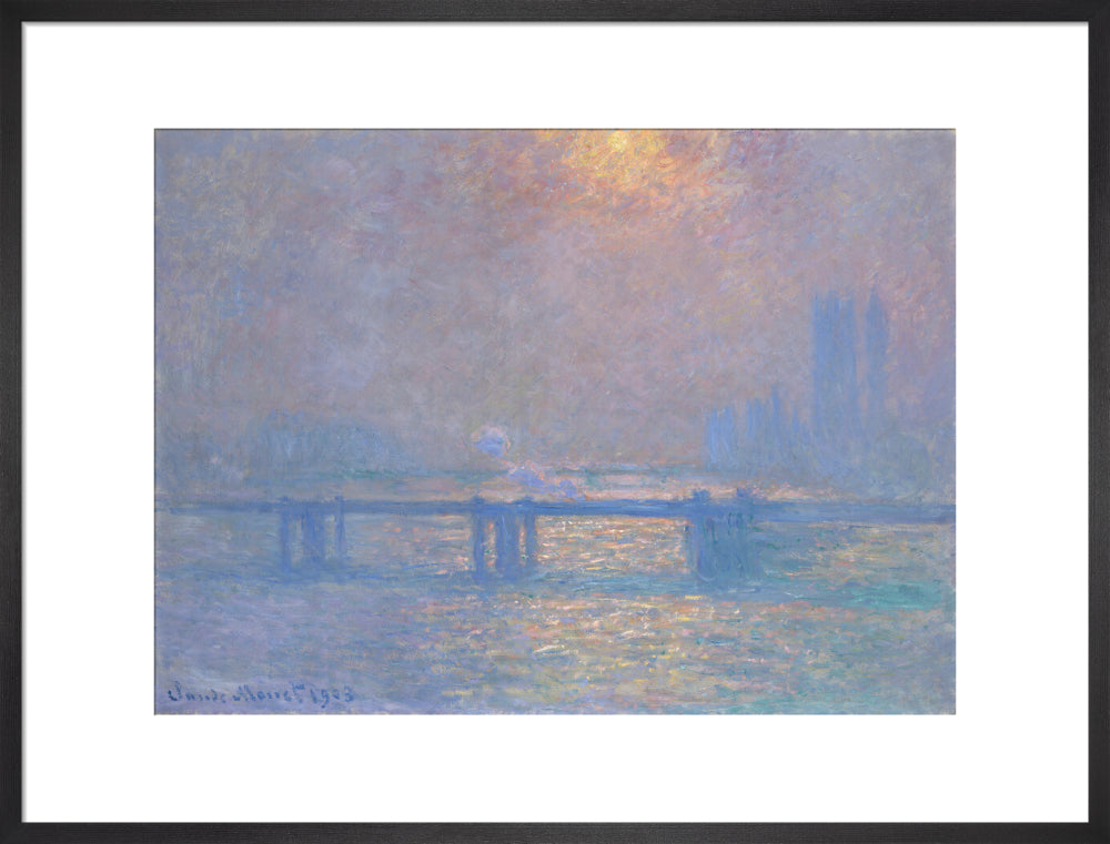 Charing Cross Bridge. The Thames