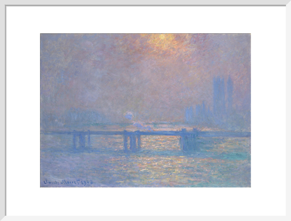 Charing Cross Bridge. The Thames