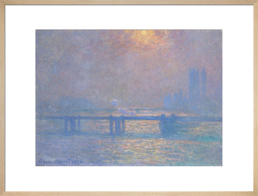 Charing Cross Bridge. The Thames