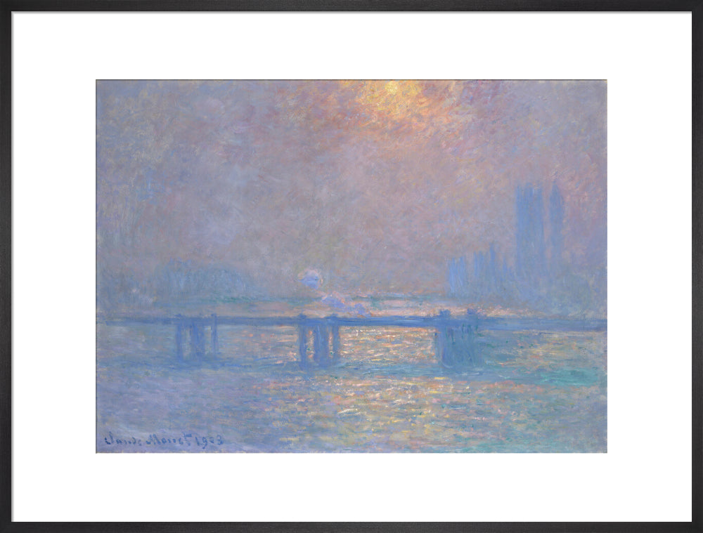 Charing Cross Bridge. The Thames