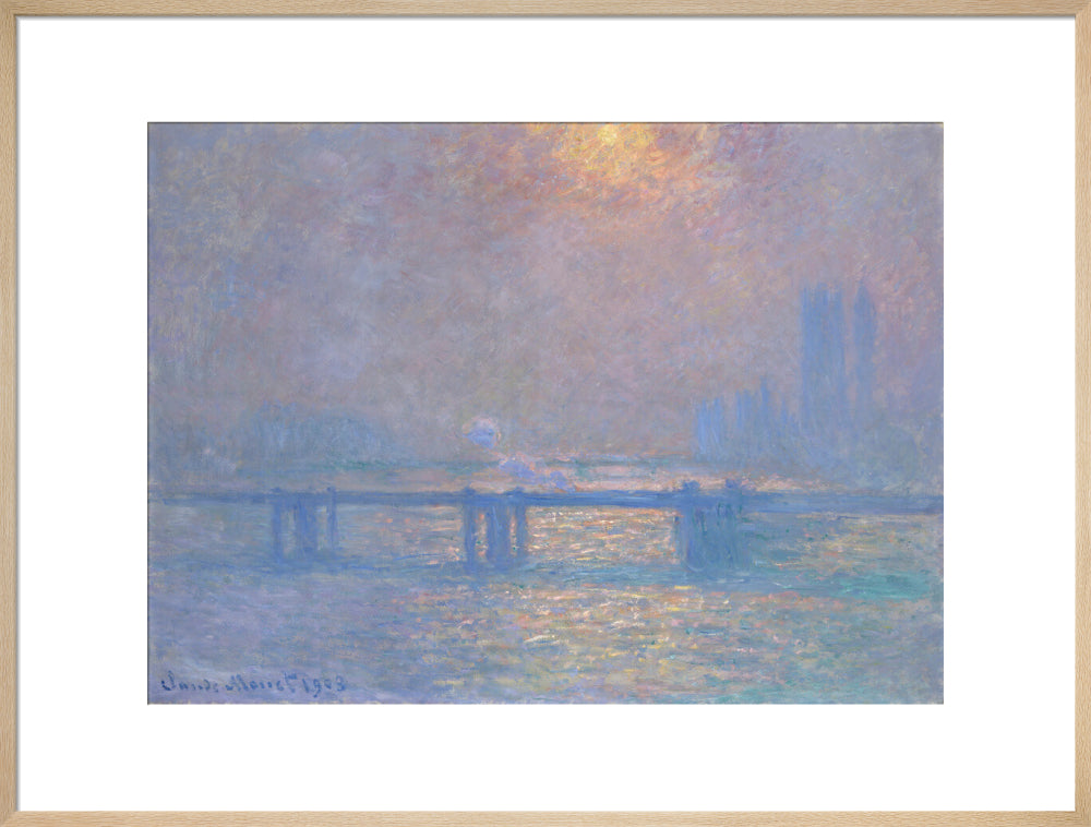 Charing Cross Bridge. The Thames