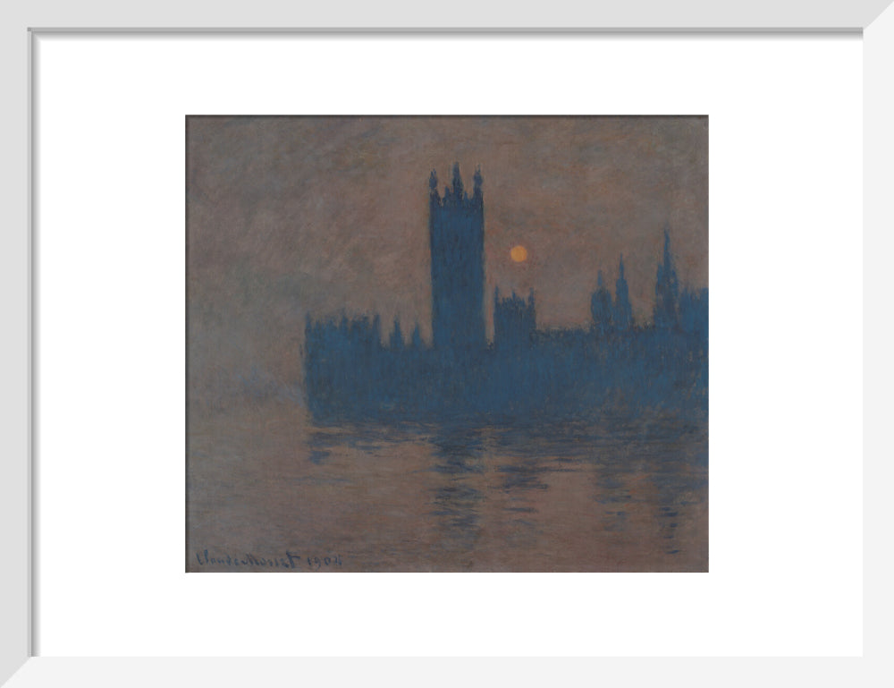 The Houses of Parliament. Sunset