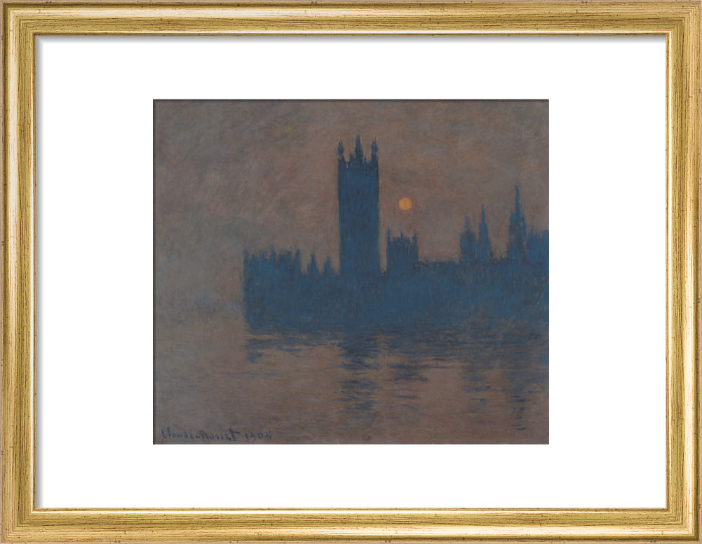 The Houses of Parliament. Sunset