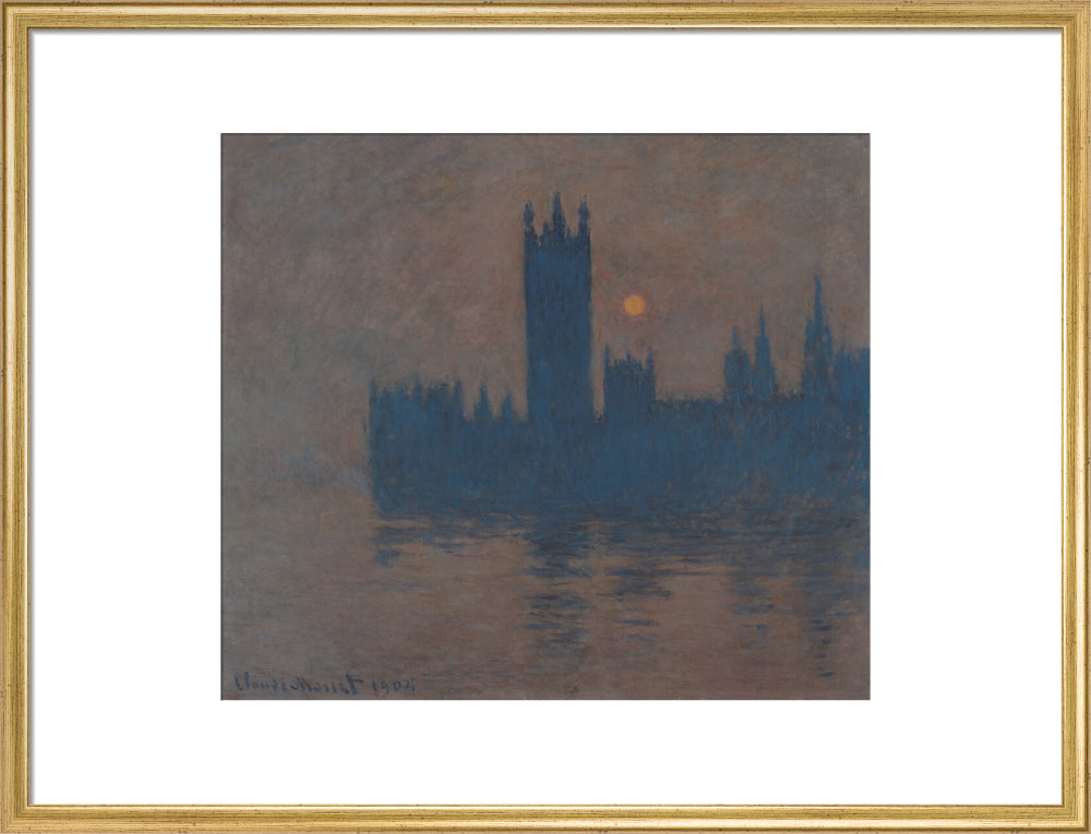 The Houses of Parliament. Sunset