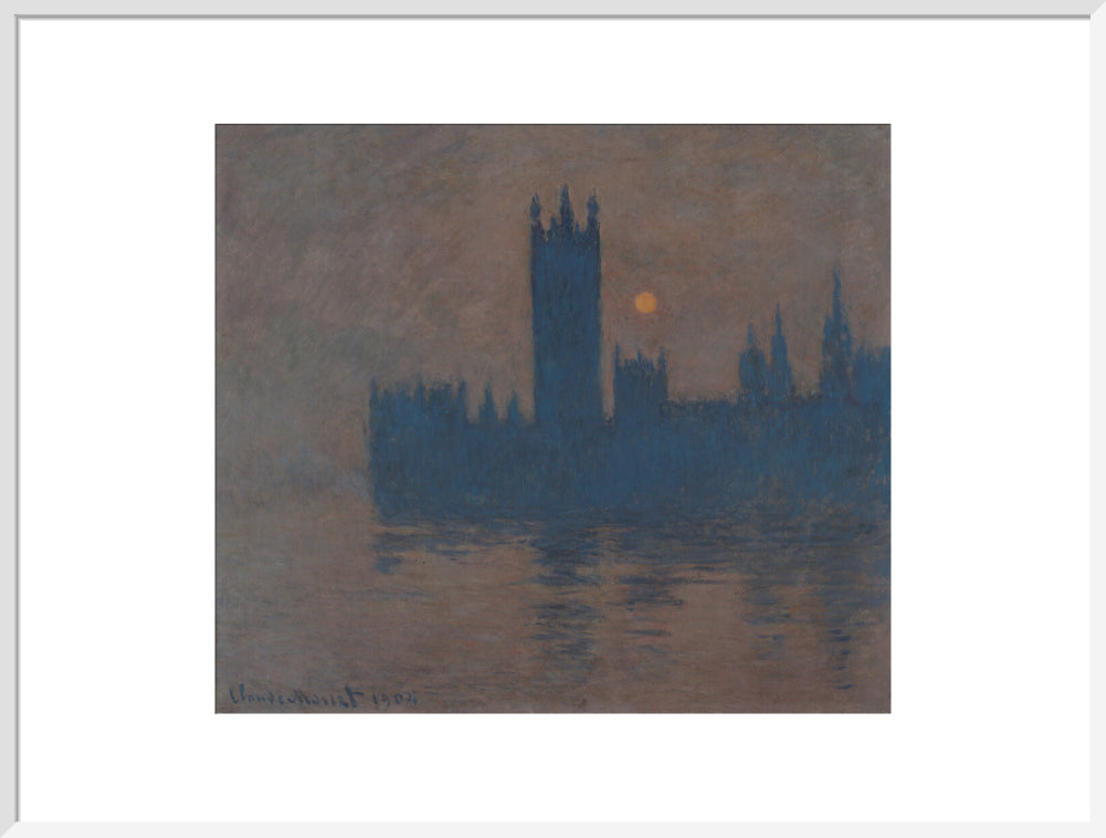 The Houses of Parliament. Sunset