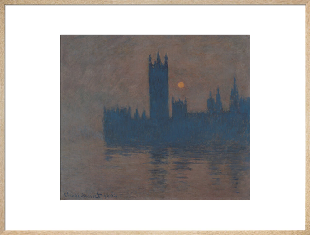 The Houses of Parliament. Sunset