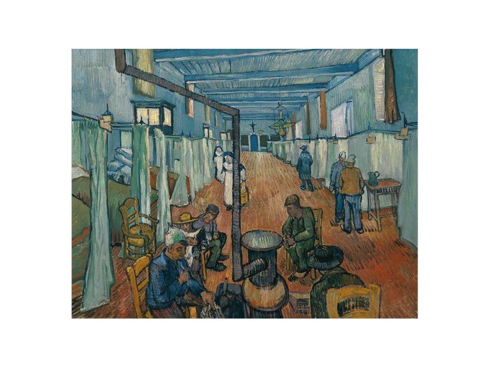 A Ward in the Hospital at Arles, 1889