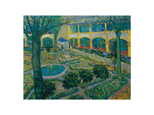 Load image into Gallery viewer, The Courtyard of the Hospital at Arles, 1889
