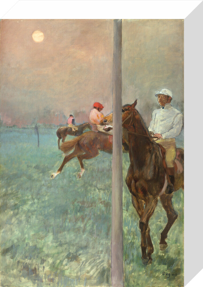 Jockeys Before the Race