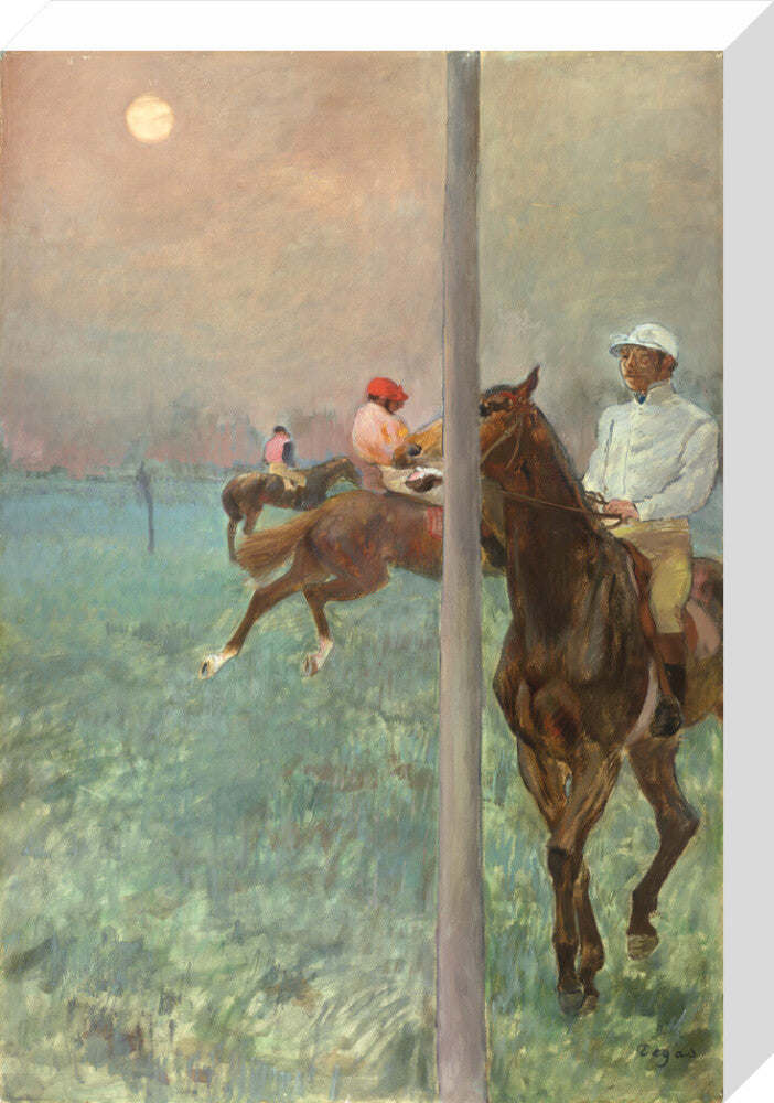 Jockeys Before the Race