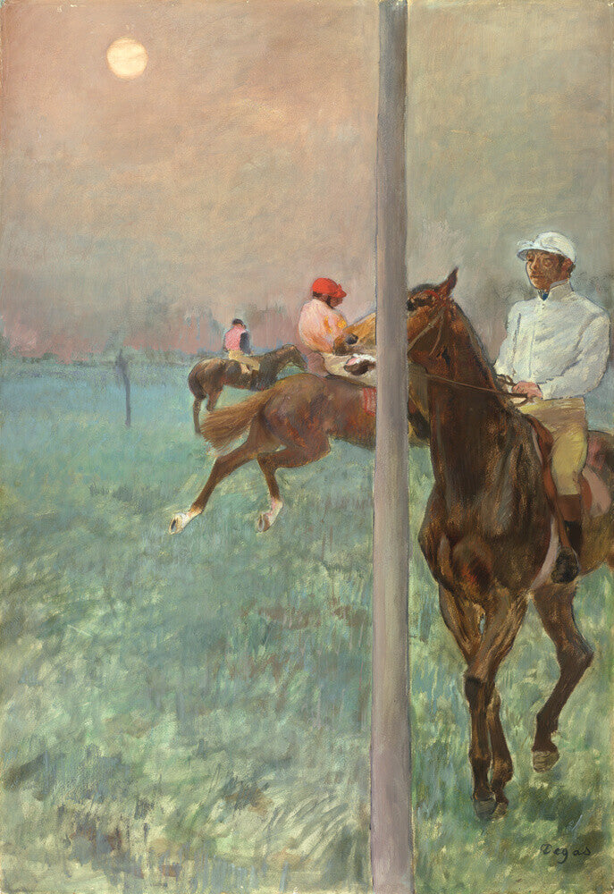 Jockeys Before the Race
