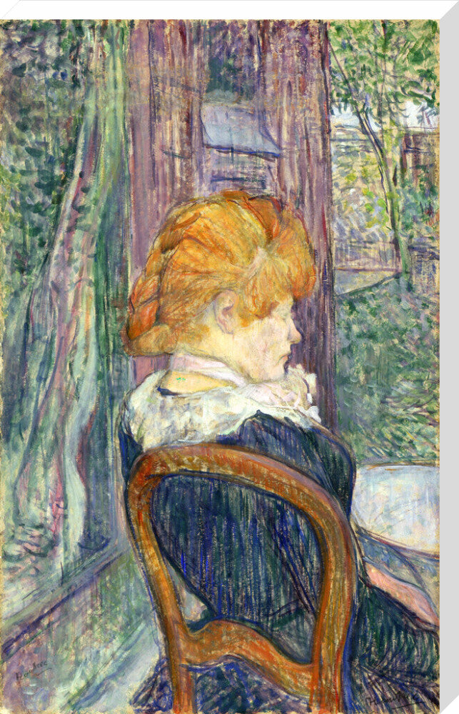 A Woman Seated in a Garden